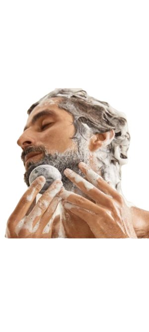 shampoo e condicionador 2x1 sólido